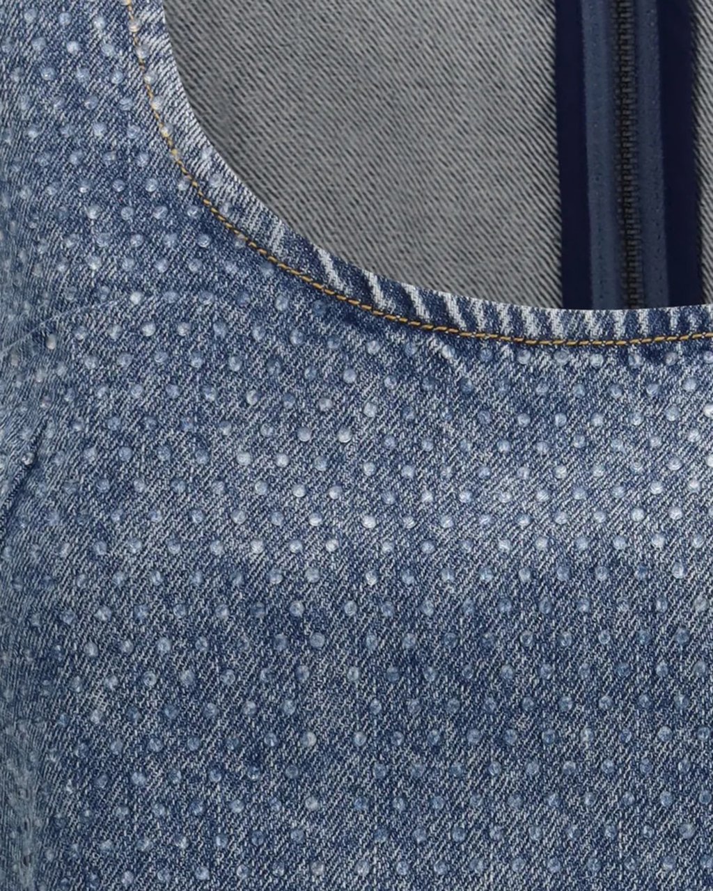 Self-Portrait Top Blue Blauw