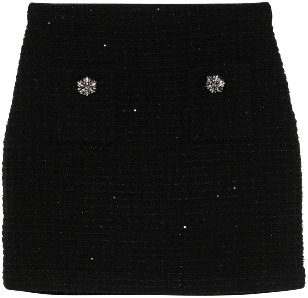 Self-Portrait Skirts Black Zwart