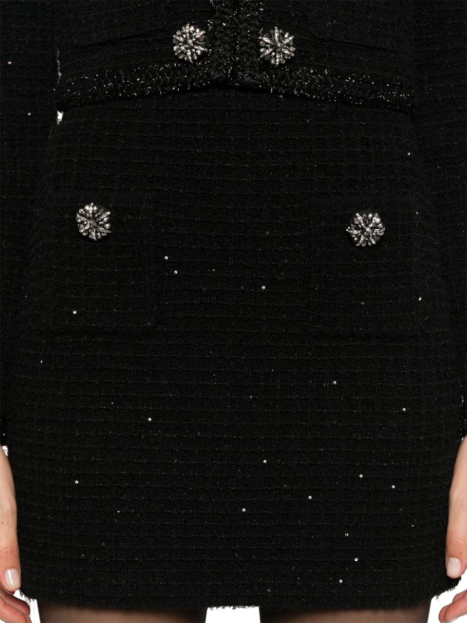 Self-Portrait Skirts Black Zwart