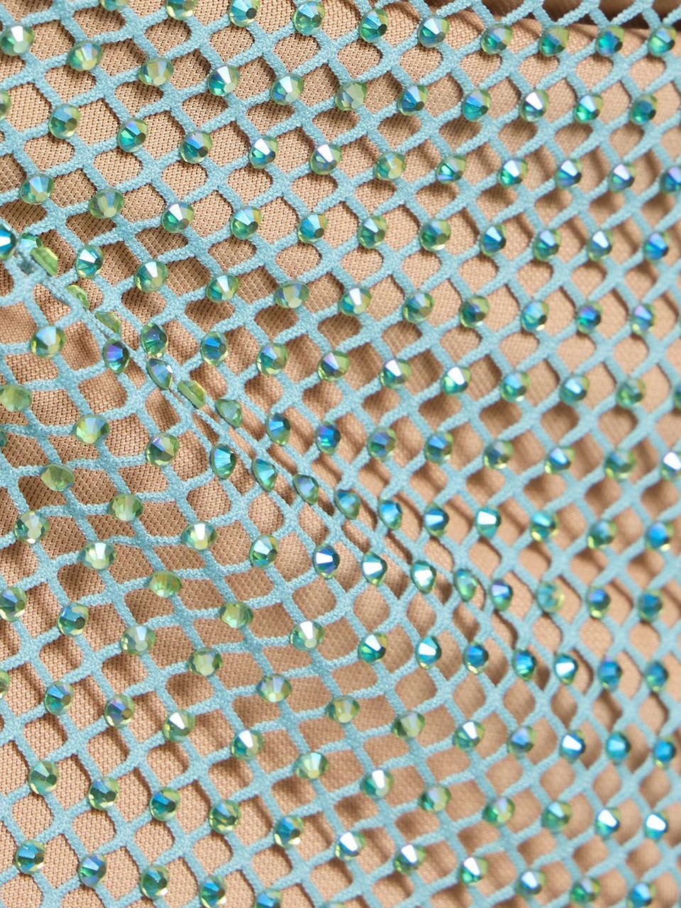 Self-Portrait Elegant long dress Groen