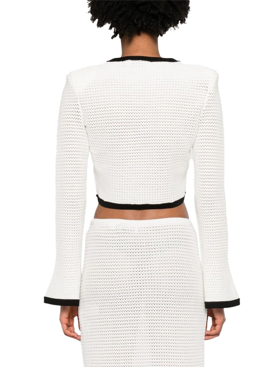 Self-Portrait Sweaters White Wit