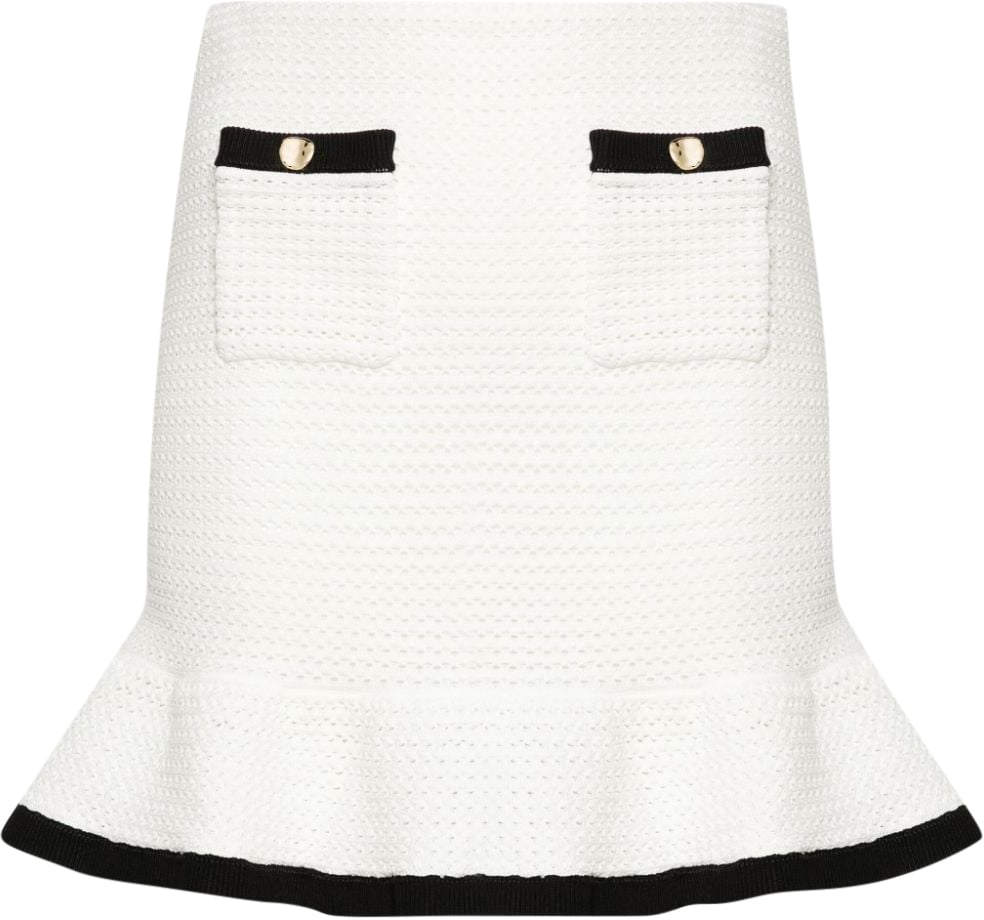 Self-Portrait Skirts White Wit