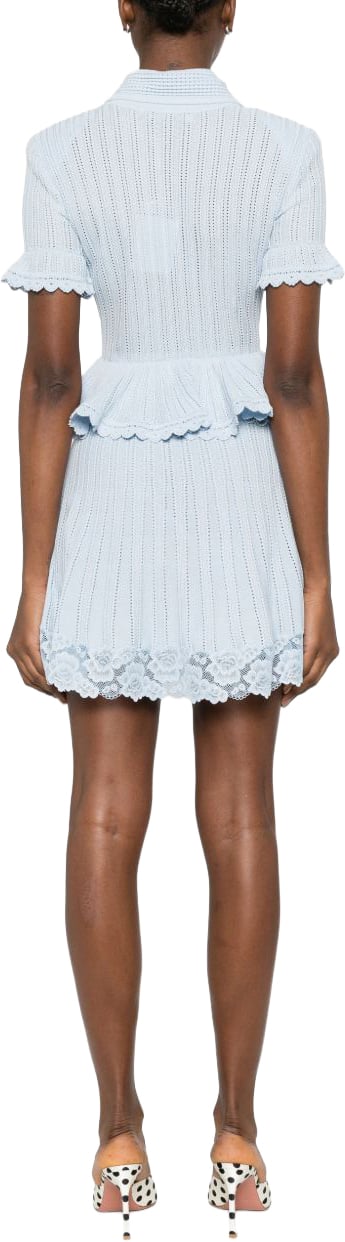 Self-Portrait Dresses Azzurro Blauw