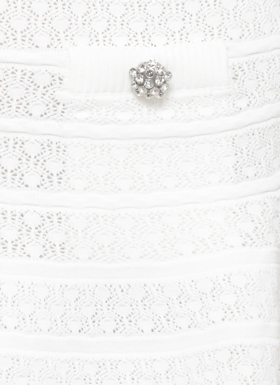 Self-Portrait Skirts White Wit
