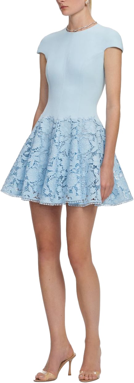Self-Portrait Dresses Light Blue Lichtblauw