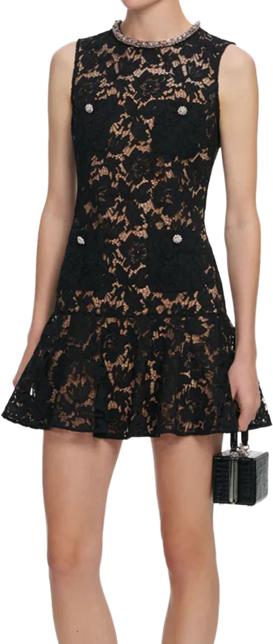 Self-Portrait Dresses Black Zwart