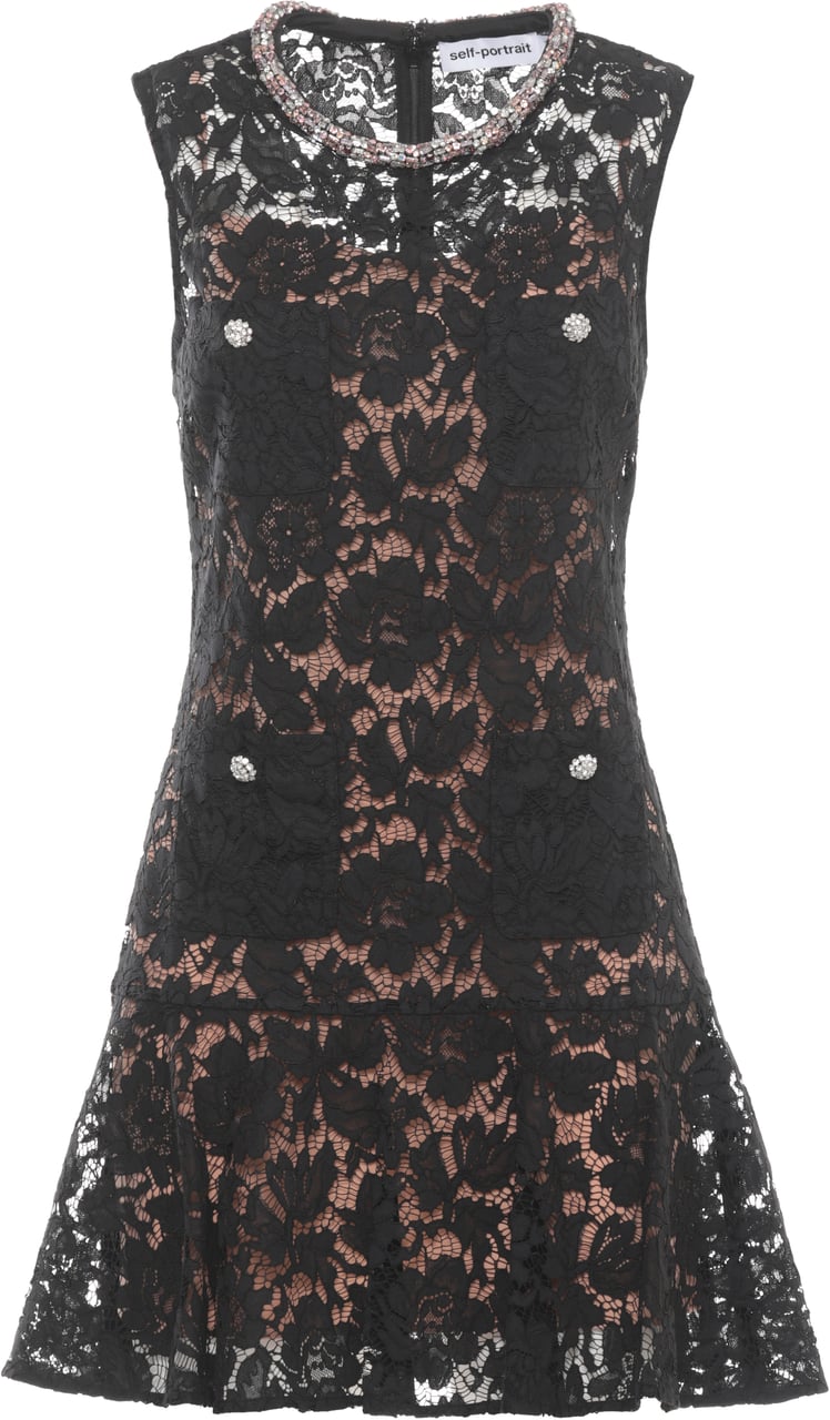 Self-Portrait Dresses Black Zwart