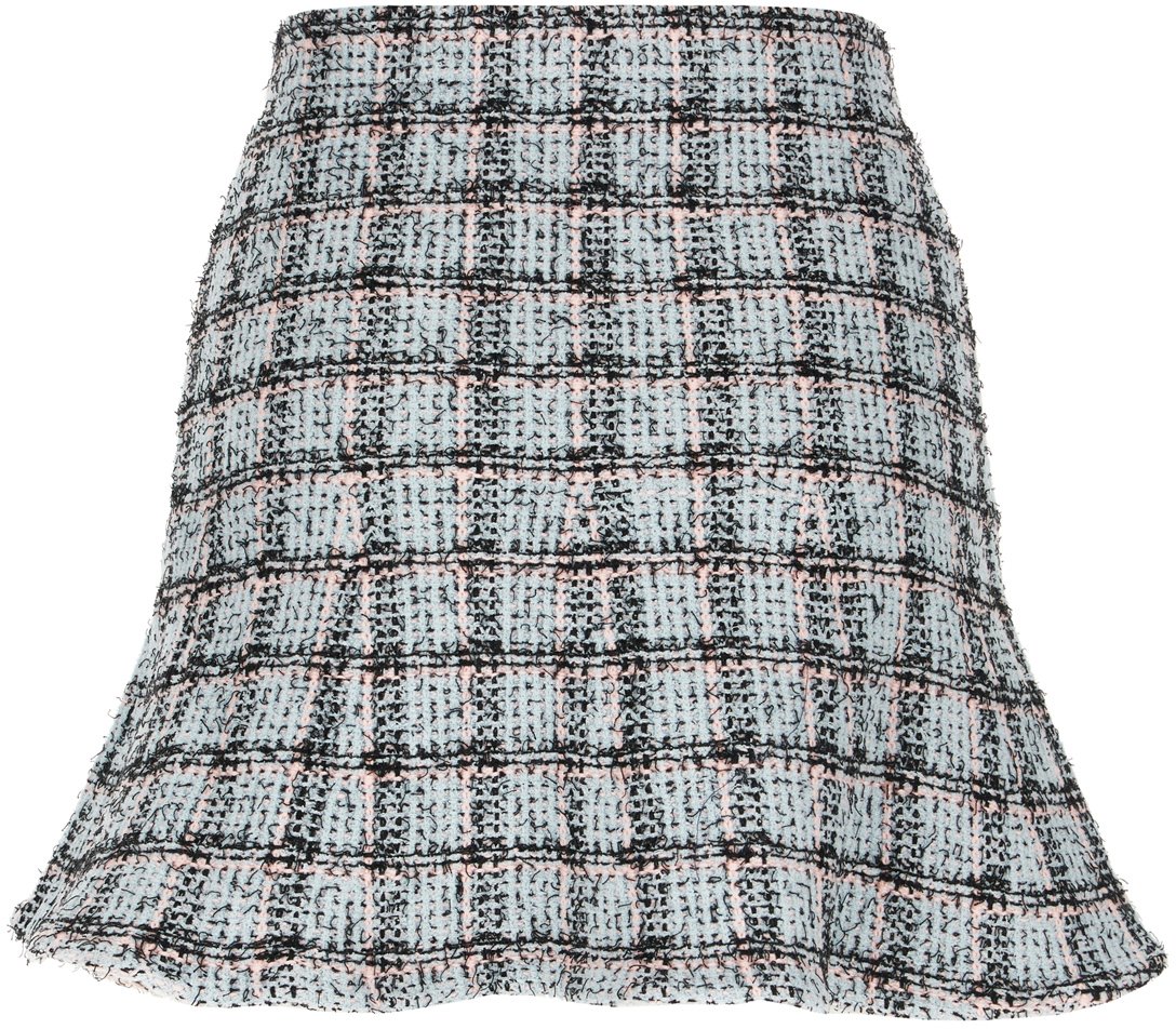 Self-Portrait Self Portrait Embroidered cotton blend mini skirt Divers