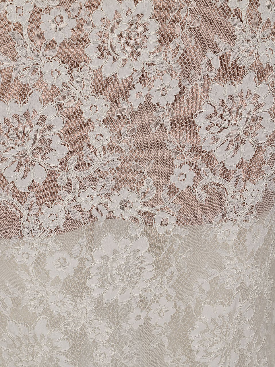 SELF-PORTRAIT WHITE LACE SCOOP BACK MAXI DRESS Wit