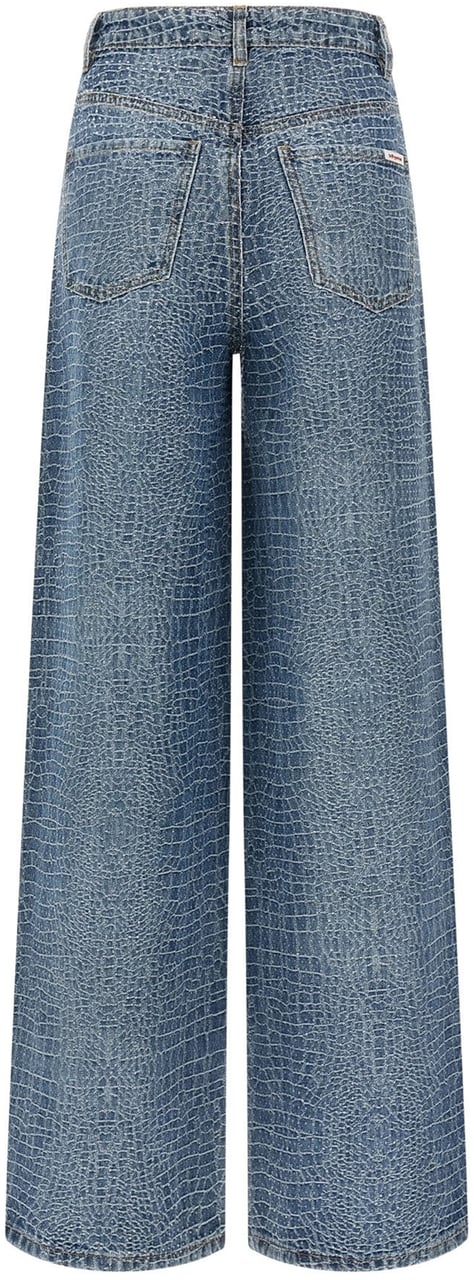 Self-Portrait Jeans Blue Blauw
