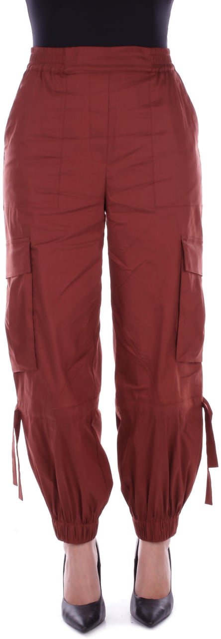 Semicouture Trousers Safari Bruin