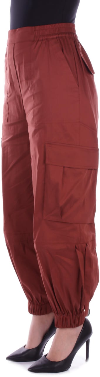 Semicouture Trousers Safari Bruin