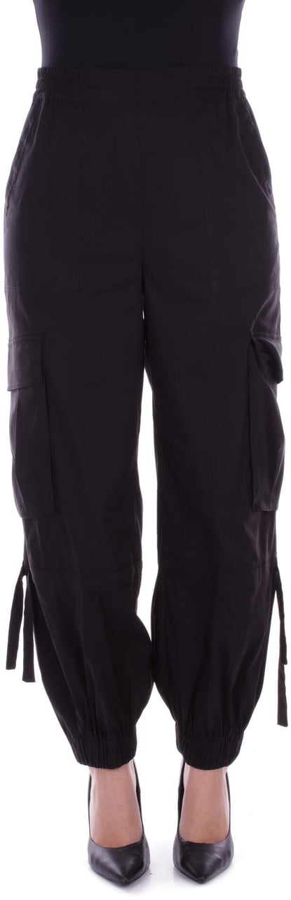 Semicouture Trousers Black Zwart
