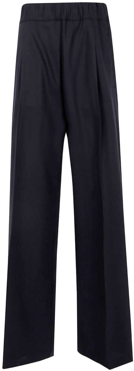 Semicouture Trousers Black Zwart