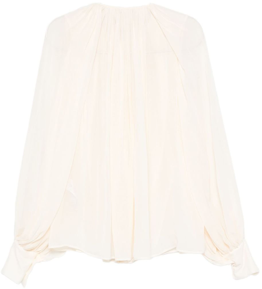 Semicouture Shirts Ivory Wit