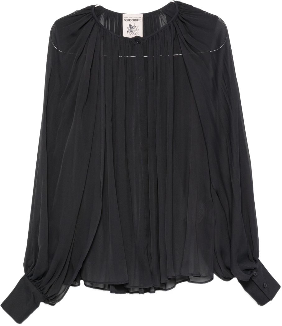 Semicouture Shirts Grey Grijs