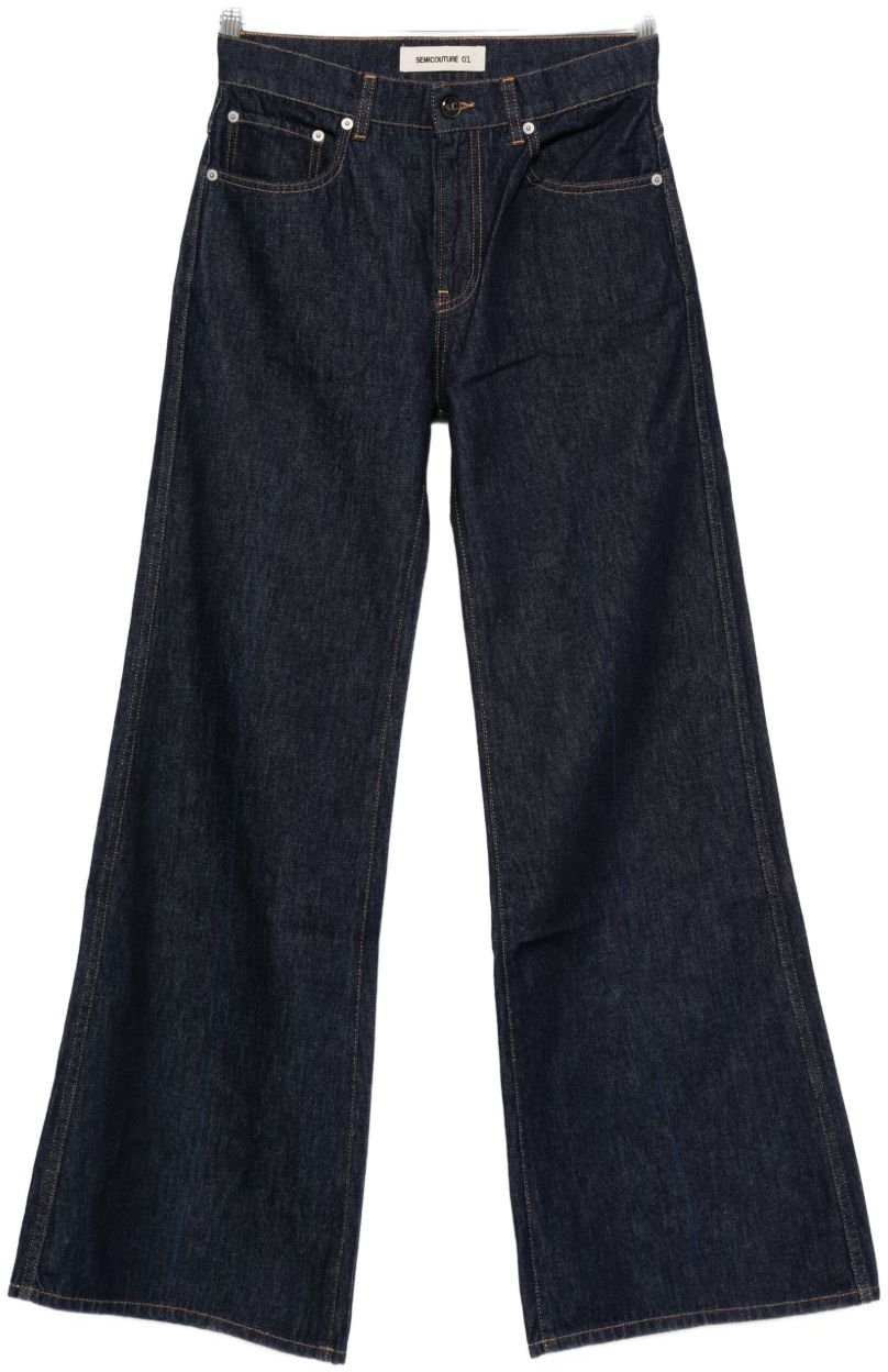 Semicouture Jeans Grey Grijs
