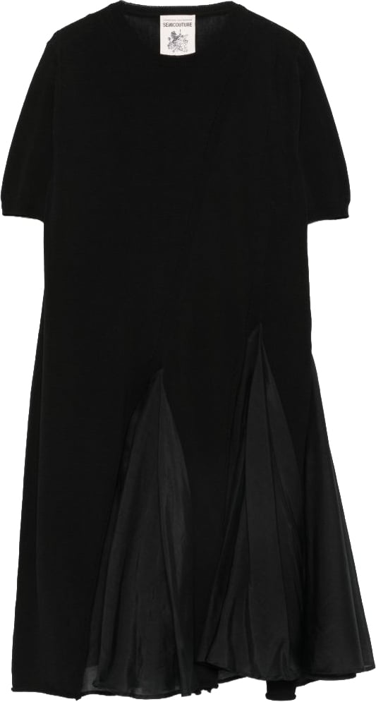 Semicouture Dresses Black Zwart