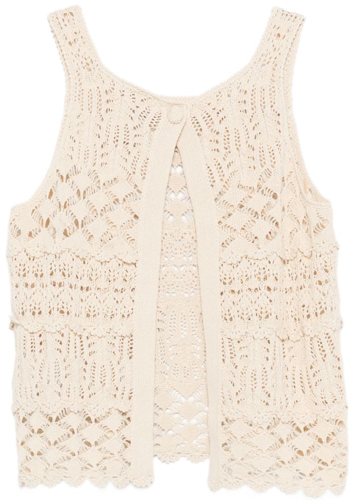 Semicouture Top White Wit