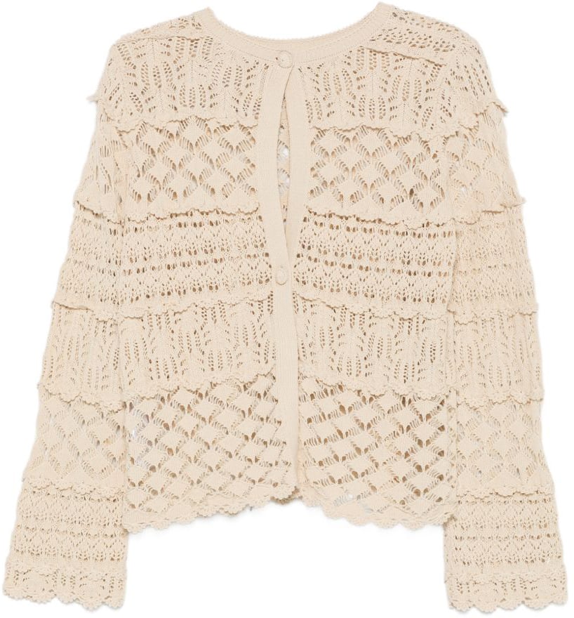 Semicouture Sweaters White Wit