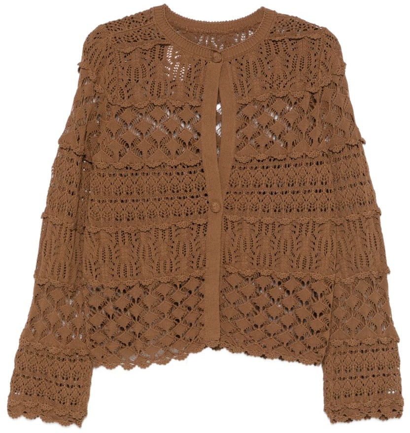 Semicouture Sweaters Beige Beige