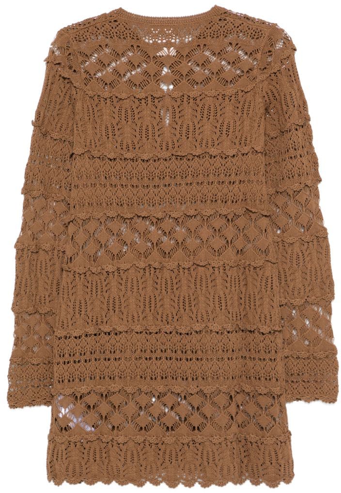 Semicouture Dresses Beige Beige