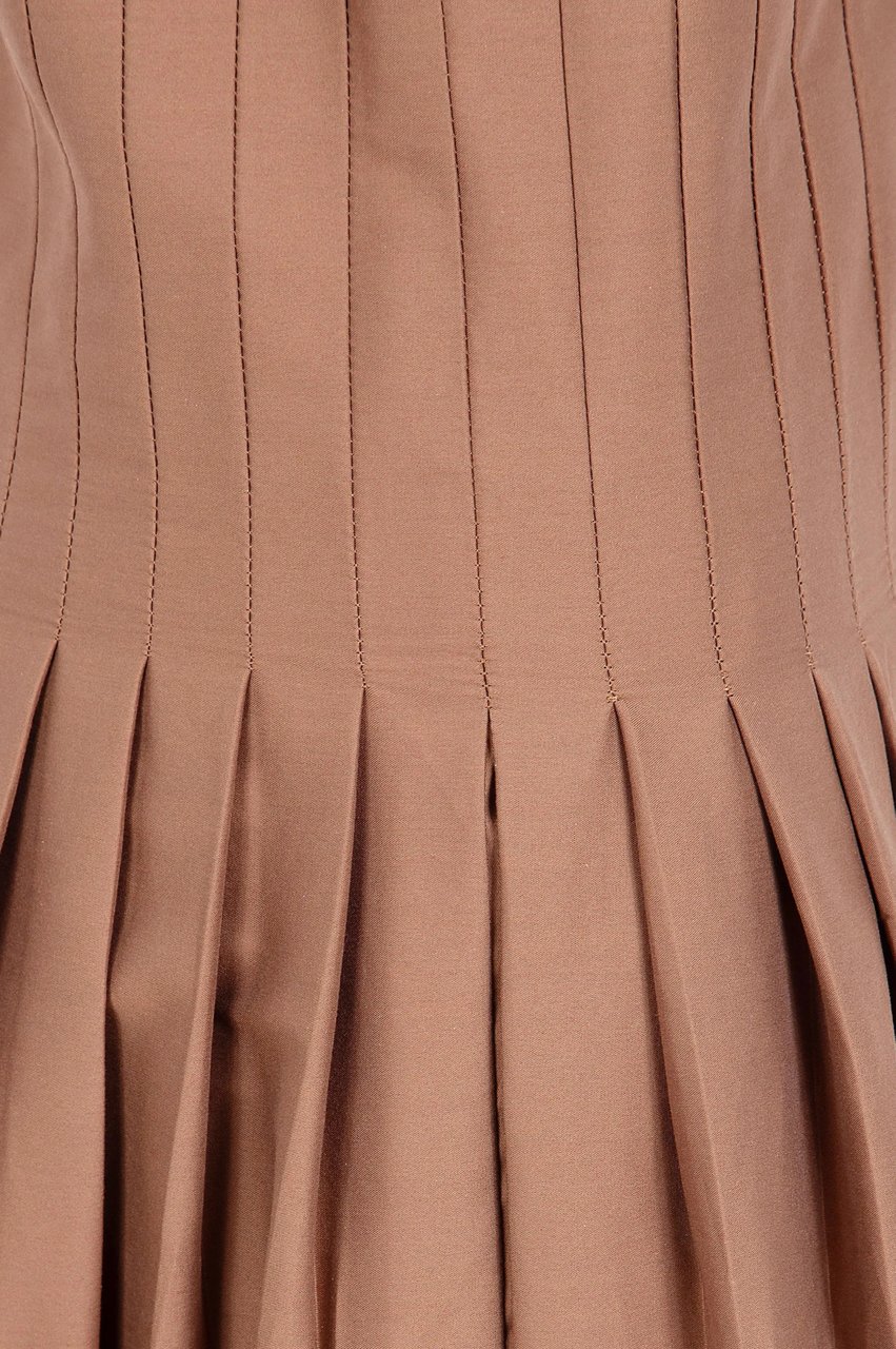 Semicouture Dresses Sughero Beige
