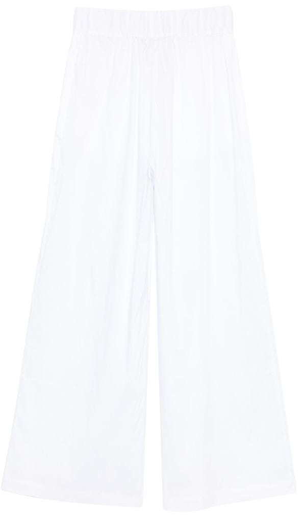 Semicouture Trousers White Wit