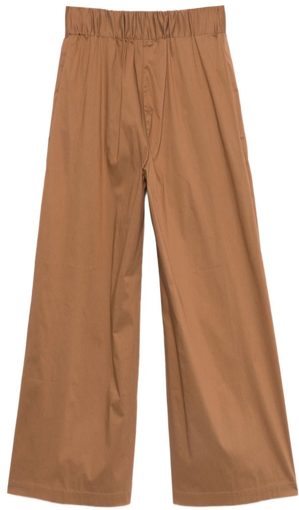 Semicouture Trousers Beige Beige
