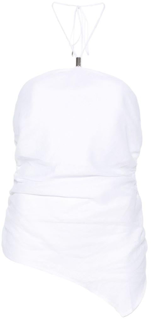 Semicouture Top Bianco Wit