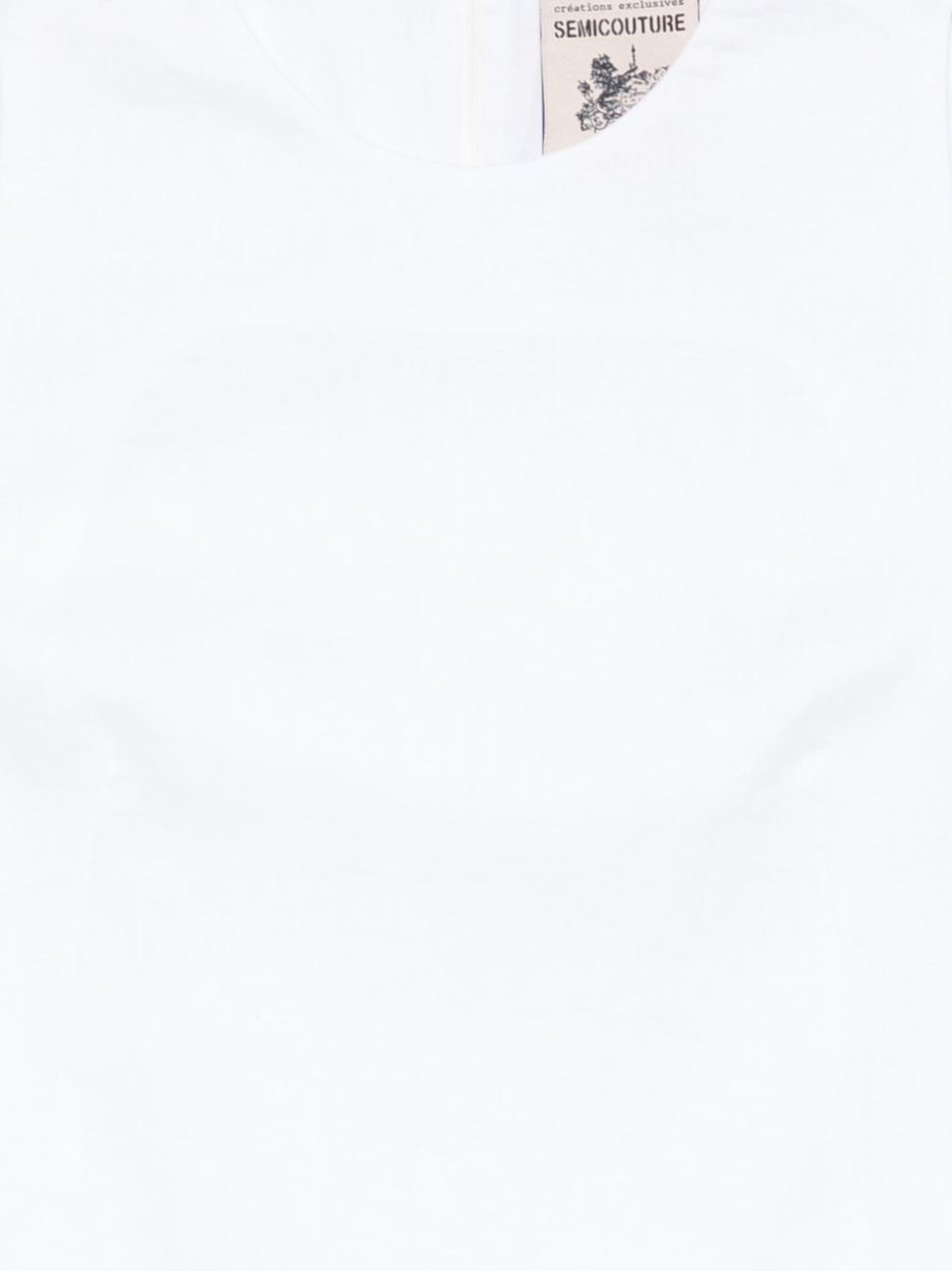 Semicouture Dresses Bianco Wit