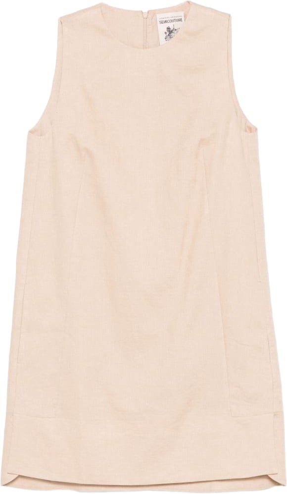 Semicouture Dresses Beige Beige