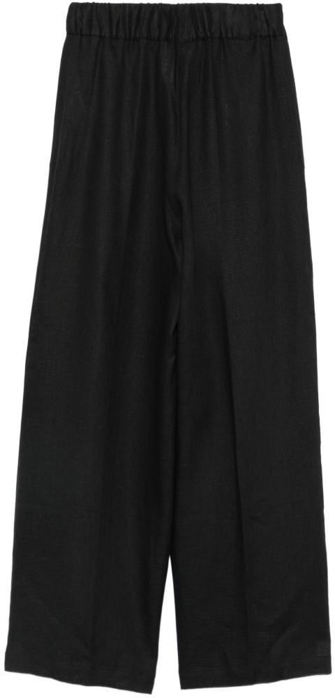 Semicouture Trousers Black Zwart