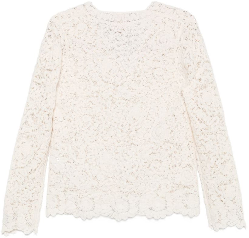 Semicouture Sweaters White Wit