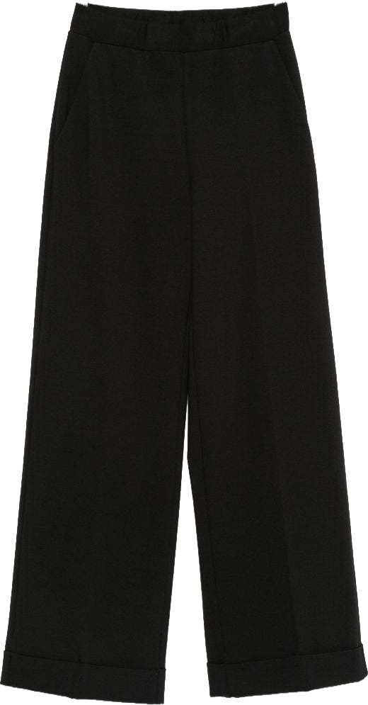 Semicouture Trousers Black Zwart