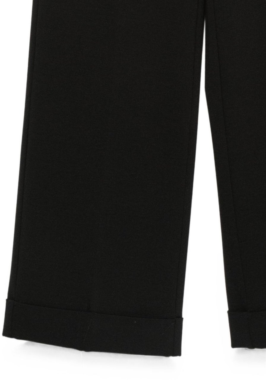 Semicouture Trousers Black Zwart