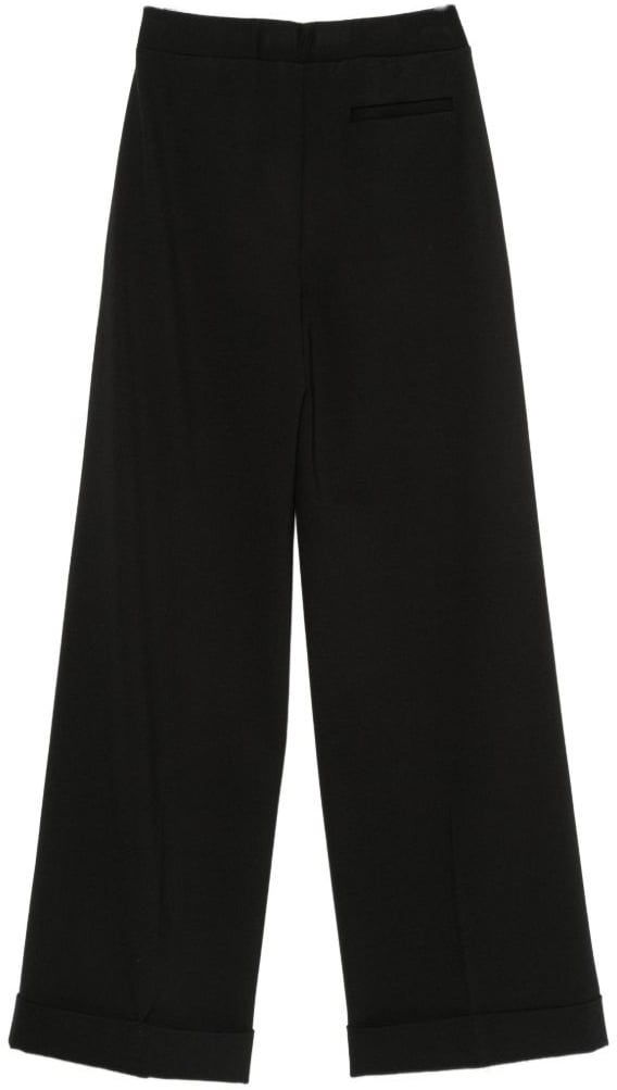 Semicouture Trousers Black Zwart