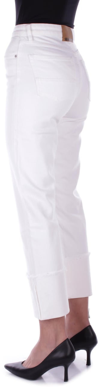 Semicouture Jeans White Wit
