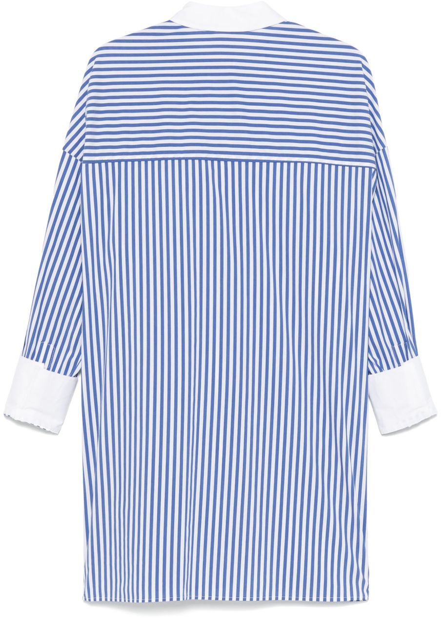 Semicouture Shirts Blue Blauw