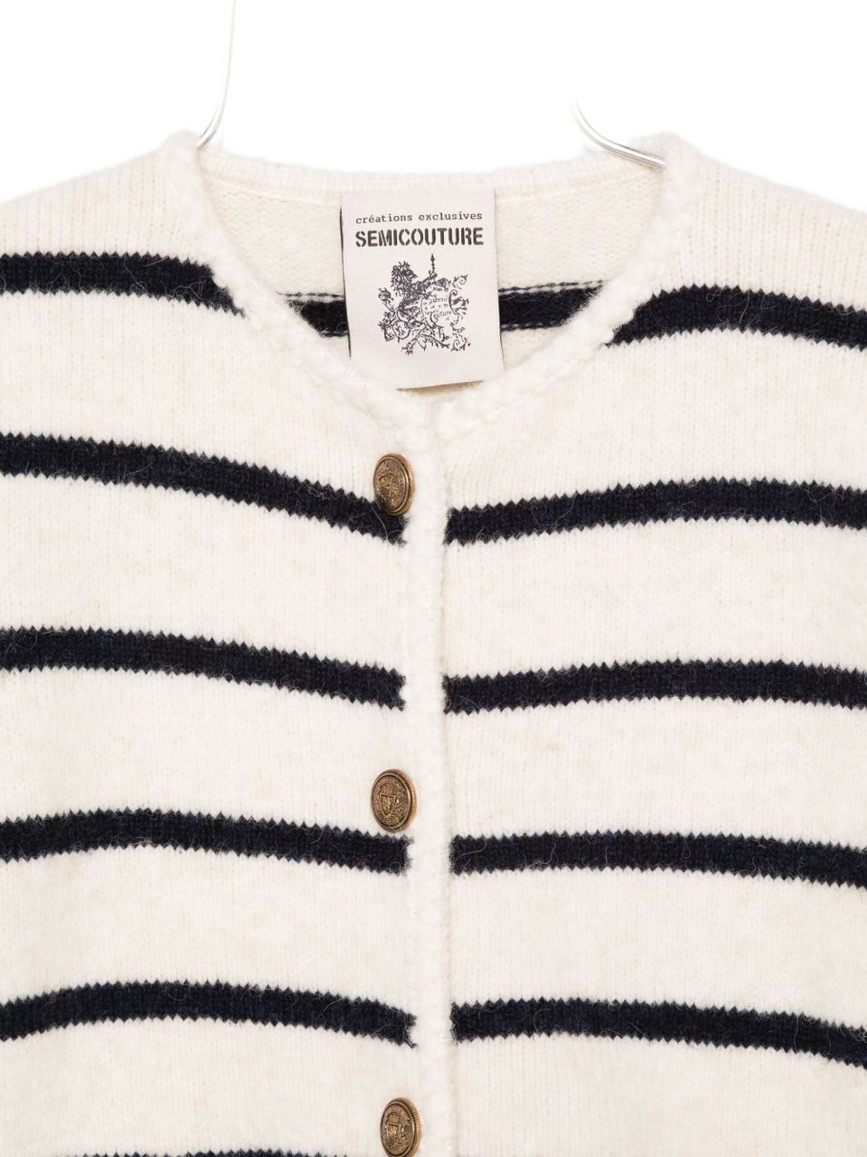 Semicouture Sweaters White Wit