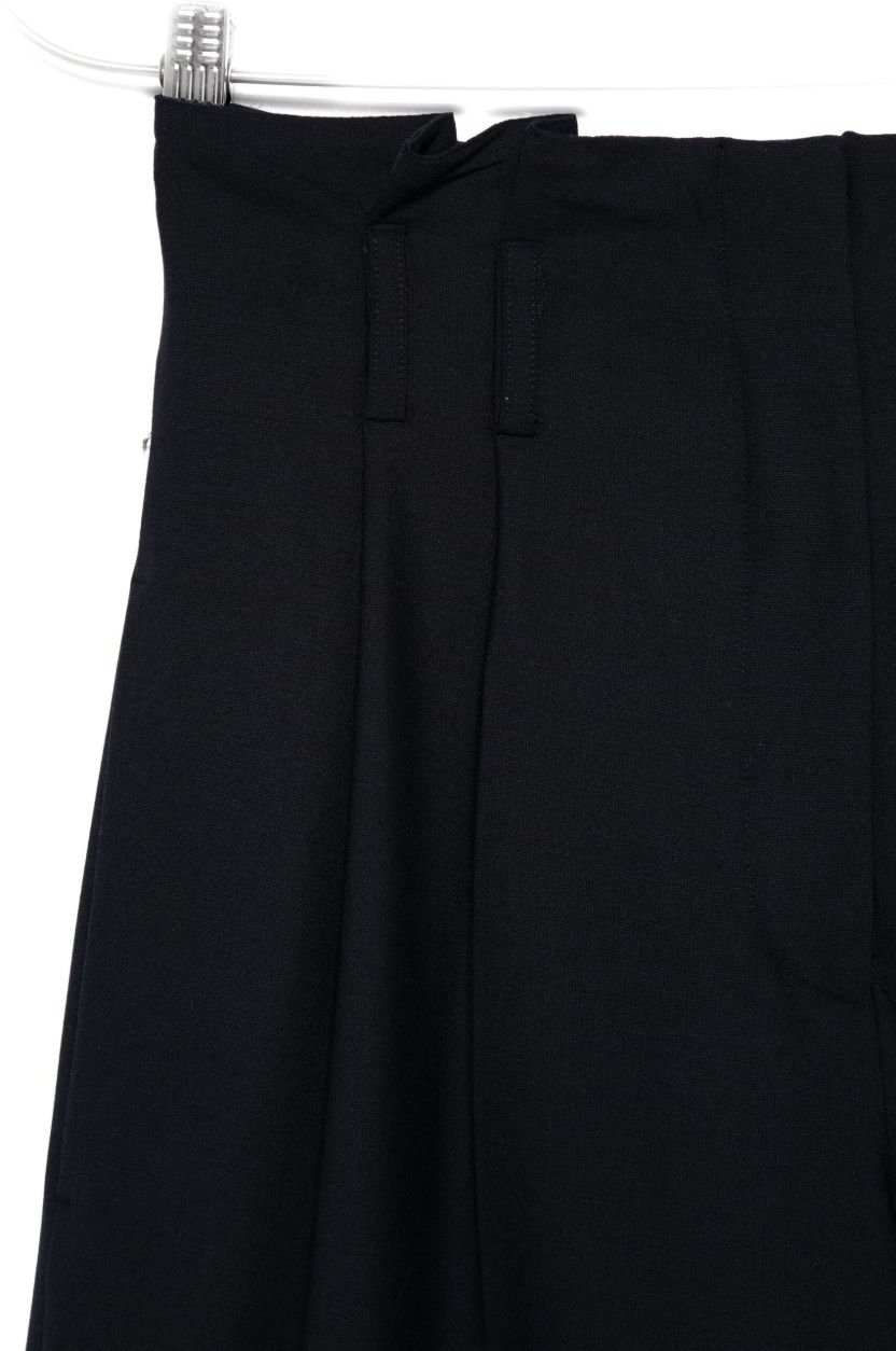 Semicouture Trousers Blue Blauw