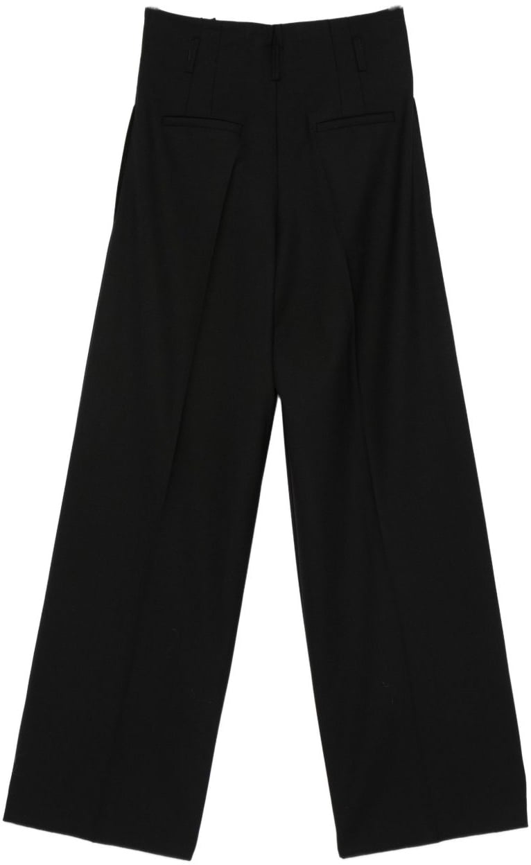 Semicouture Trousers Black Zwart