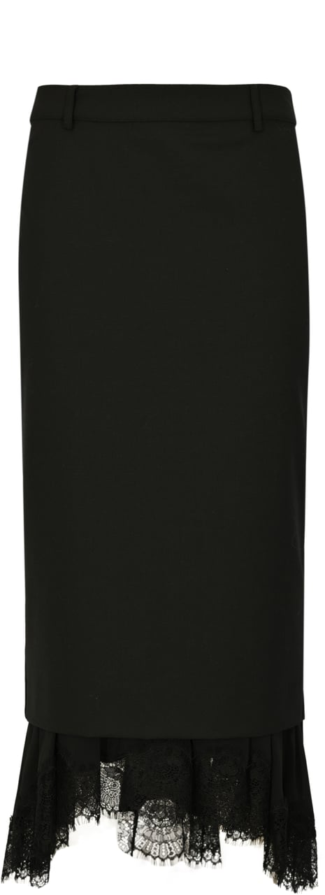Semicouture Skirts Black Zwart