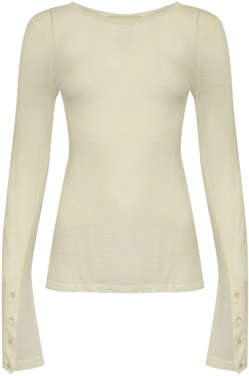Semicouture Sweaters White Wit