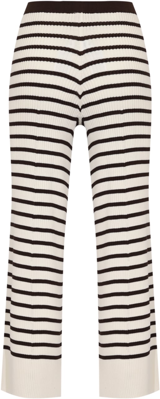 Semicouture Trousers Dark Cacao Lan Bruin