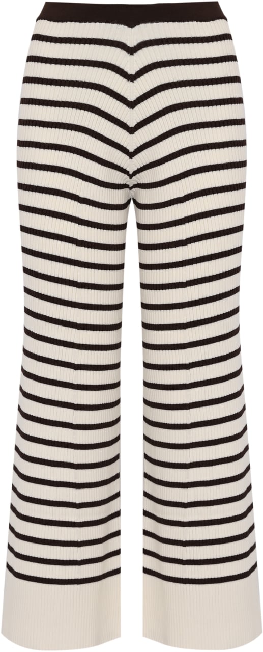 Semicouture Trousers Dark Cacao Lan Bruin