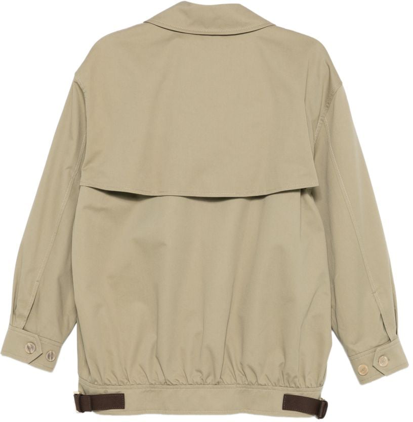 Semicouture Jackets Green Groen