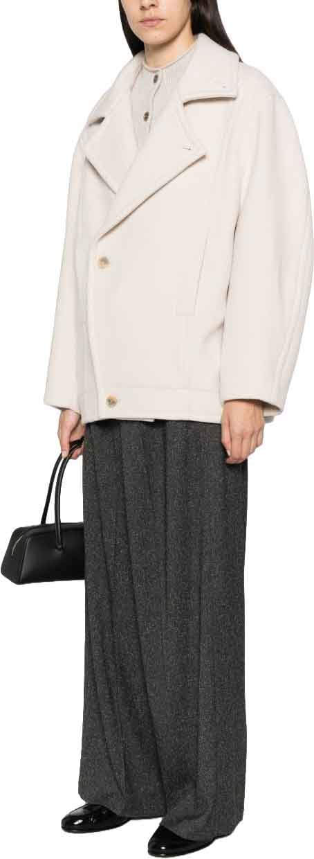 Semicouture Coats Beige Beige