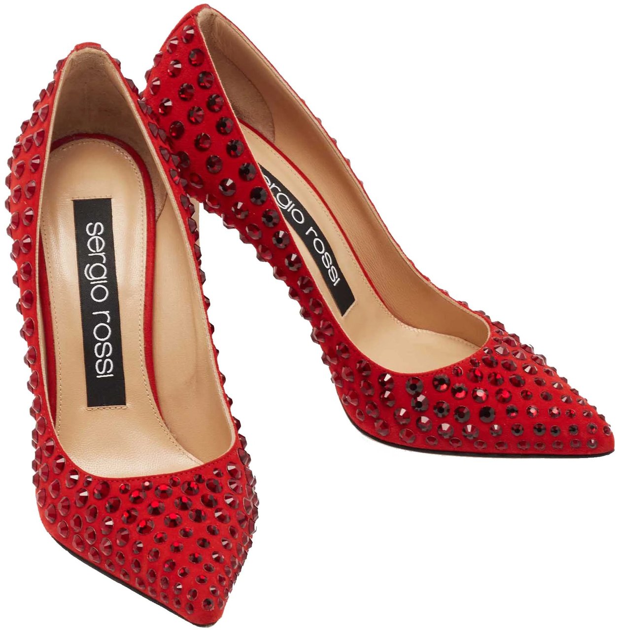 Sergio Rossi Sergio Rossi Pumps & Heels Red Woman Dierenprint