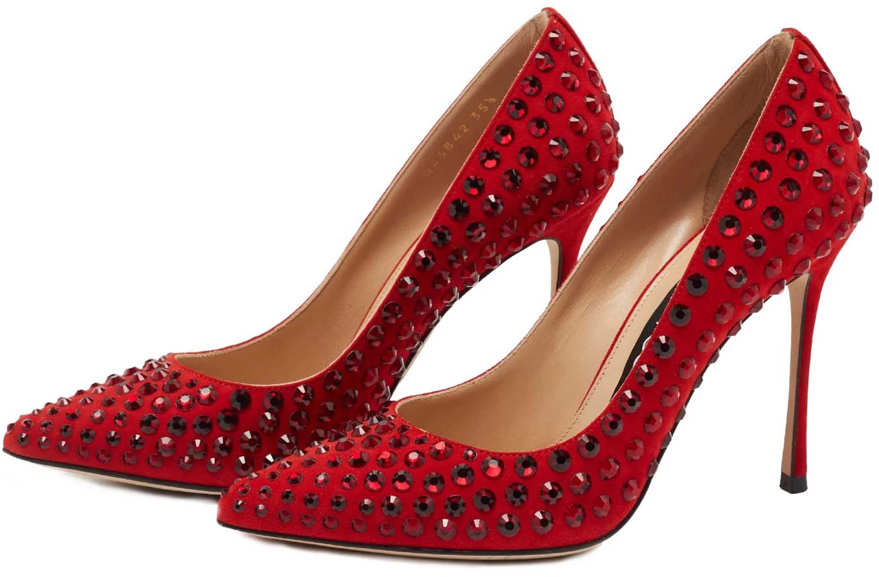 Sergio Rossi Sergio Rossi Pumps & Heels Red Woman Dierenprint